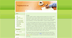 Desktop Screenshot of nejsmeovce.cz